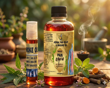 Herbal Smoke Pain Relief & Massage Oil - 100% Working🌿